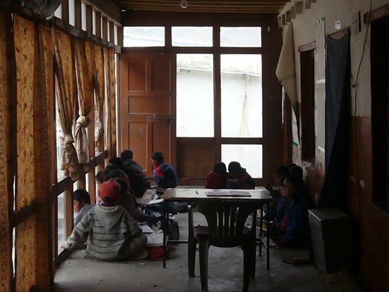 The school.